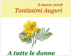 festa della donna template gratis