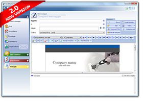 Sendblaster 2.0, software per invio newsletter